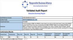 祝賀華耀（柬埔寨）有限公司 WCFO (CAMBODIA) CO., LTD. 2024年一次性成功通過RBA認(rèn)證并順利取得銀牌